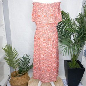 Collective Concepts Midi Off The Shoulder Dress